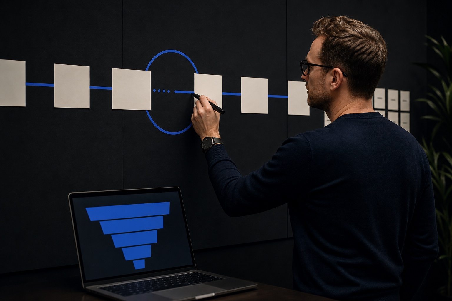 Growth strategist repairing a break in the customer journey