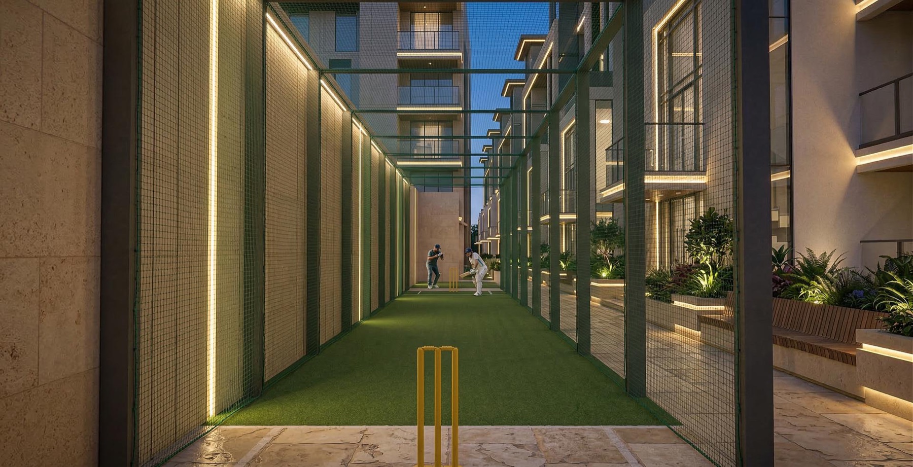 Amarah premium residences website artwork